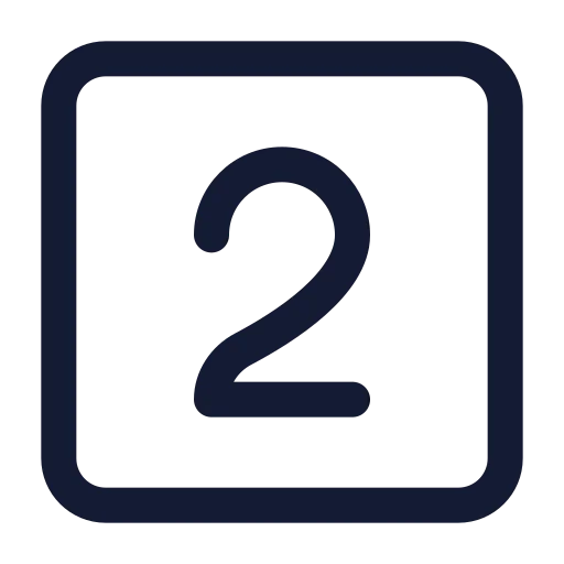 2 Square Icon Free Download | PNG, SVG & Icon Font Format