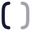 2 Ndbracket icon with bulk rounded style