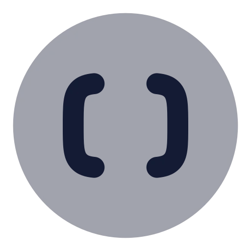 2nd Brecket Circle Icon Free Download | PNG, SVG & Icon Font Format