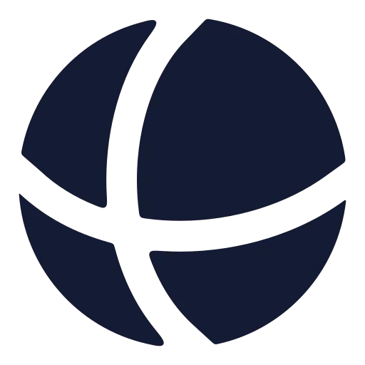 3 D Rotate Icon in Solid Rounded style