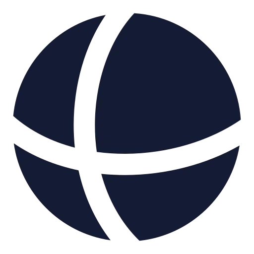 3 D Rotate Icon in Solid Sharp style