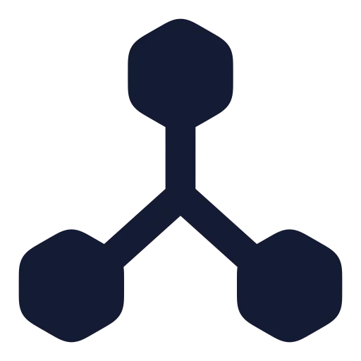 3 D Scale Icon in Solid Rounded style