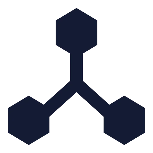 3 D Scale Icon in Solid Sharp style