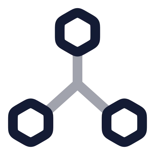 3 D Scale Icon in Twotone Rounded style