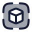 Dview icon with duotone rounded style