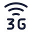 Gsignal icon with solid rounded style