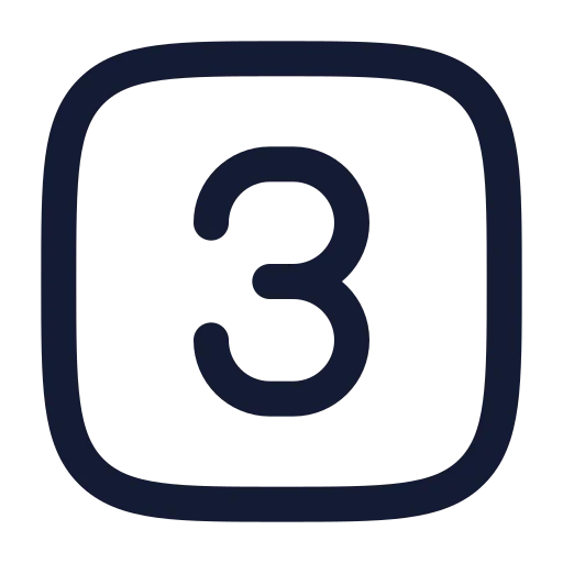 3 Square Icon Free Download | PNG, SVG & Icon Font Format