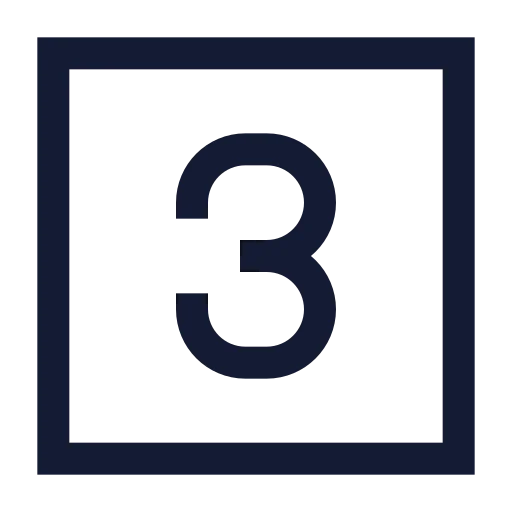 3 Square Icon Free Download | PNG, SVG & Icon Font Format