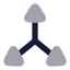 3 Dmove icon with bulk rounded style