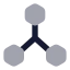 3 Dscale icon with bulk rounded style