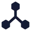3 Dscale icon with solid standard style