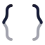 3 Rdbracket icon with twotone rounded style