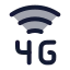 Gsignal icon with duotone rounded style