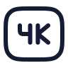 4 K icon preview