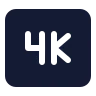 4 K icon preview