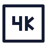 4 K icon preview