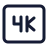 4 K icon preview