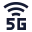 Gsignal icon with solid sharp style