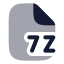 7 Z icon with bulk-rounded rounded style