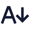 A Arrow Down icon preview