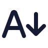 A Arrow Down icon preview