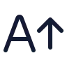 A Arrow Up icon preview