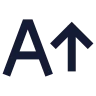 A Arrow Up icon preview