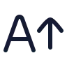 A Arrow Up icon preview