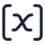 Absolute icon with stroke standard style