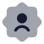 Accountsetting icon with bulk rounded style
