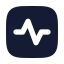 Activity icon with solid rounded style