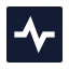 Activity icon with solid sharp style