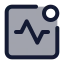 Activity icon with duotone standard style