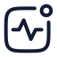 Activity icon with stroke rounded style