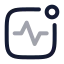 Activity icon with twotone rounded style