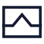 Activity icon with stroke sharp style
