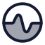 Activitycircle icon with duotone rounded style