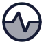 Activitycircle icon with duotone standard style
