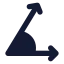 Acute icon with solid standard style