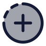 Add Circle Half Dot icon preview