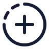 Add Circle Half Dot icon preview