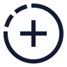 Add Circle Half Dot icon preview