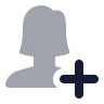 Add Female icon preview