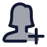 Add Female icon preview