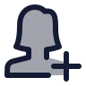 Add Female icon preview