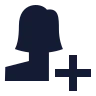 Add Female icon preview