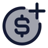 Add Money Circle icon preview