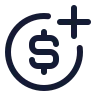 Add Money Circle icon preview
