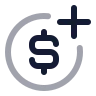 Add Money Circle icon preview