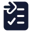 Addtolist icon with solid standard style